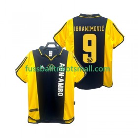 Fußballtrikots Ajax Amsterdam IBRANIMOVIC 9 2000 2001 Retro Kurzarm Auswärts-trikot kaufen